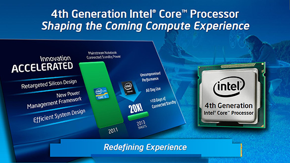 Intel svela Haswell: consumi minori e GPU più veloce, tablet e Ultrabook nel mirino
