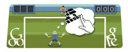 Londra 2012, il calcio nel Google Doodle gioco, i record su YouTube e Google+