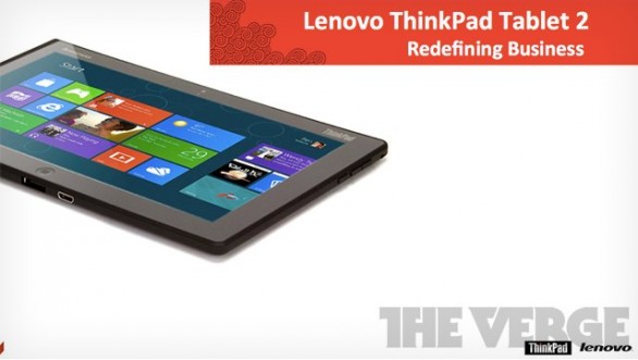 Lenovo produce ThinkPad 2 con Windows 8 e pennino