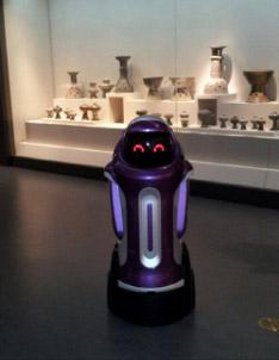 Guide turistiche robot in Corea
