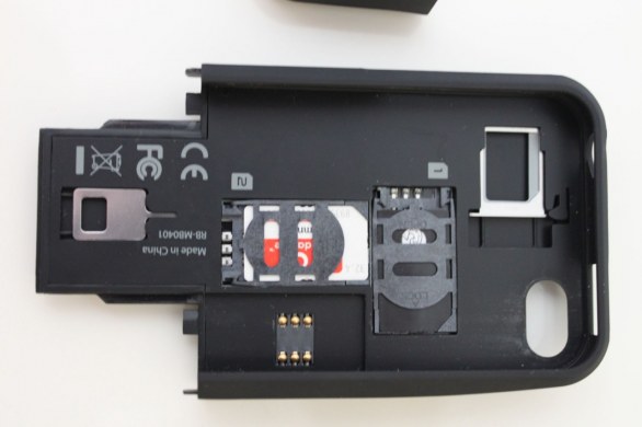 Custodia dual SIM SIM2Bean