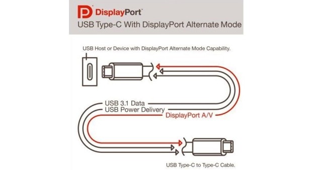 usb type c DisplayPort Alternate Mode